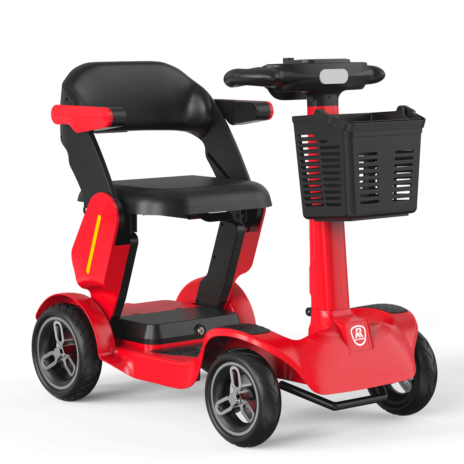 JunLing SPD2 4-Wheeled Mobility Scooters, 34 Miles Range, 756Wh Lithium Battery, 265lbs PayLoad